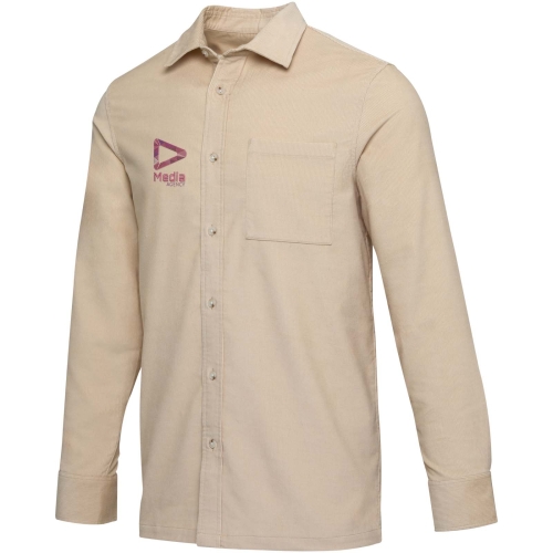 Alum 252 g/mÂ² corduroy unisex shirt