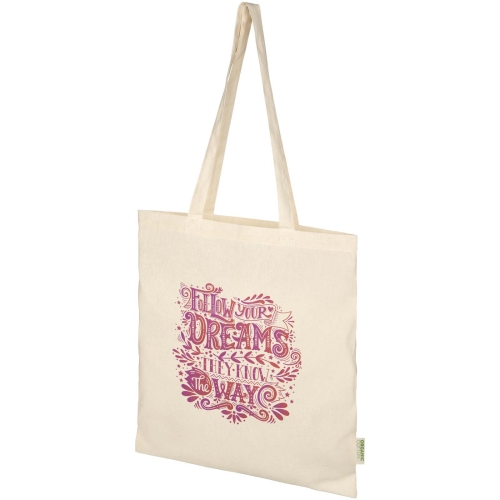 Odisha 100 g/mÂ² OCS organic tote bag 7L