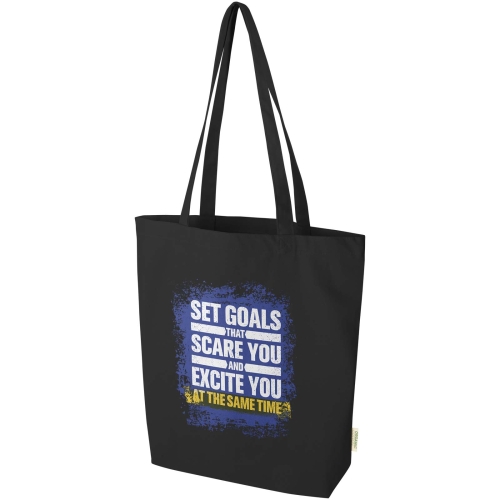 Odisha 270 g/mÂ² OCS organic tote bag 10L with Printed Logo
