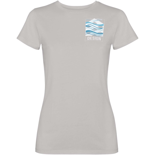 Fiyi 180 g/mÂ² short sleeve women's t-shirt with Printed Logo