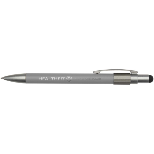 Rill RCS recycled ballpoint pen with stylus and fidget spinner (blue ink)