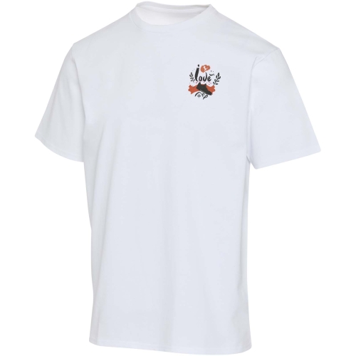 Lucas 260 g/m2 unisex OCS organic oversized t-shirt - Printed Logo