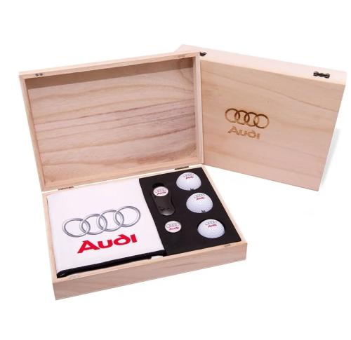 Luxury Golf Gift Wooden Presentation Box