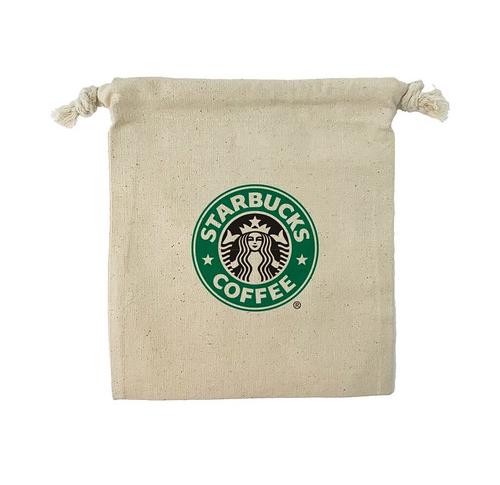 ORGANIC COTTON DRAWSTRING GOLF BAG