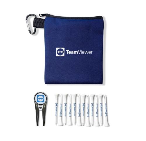 GEO POLYESTER ZIPPED GOLF BAG SET