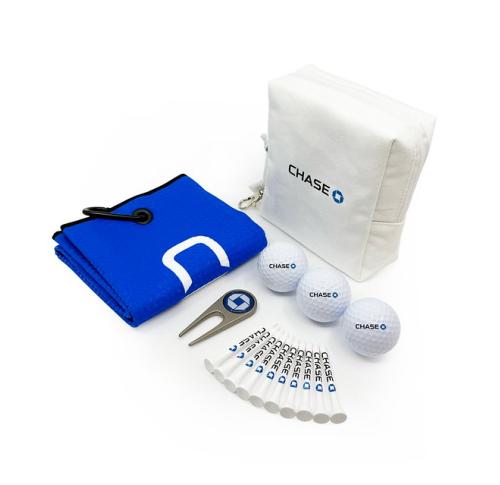 REVO LUXURY STRUCTURED CANVAS ZIPPED GOLF BAG SET 