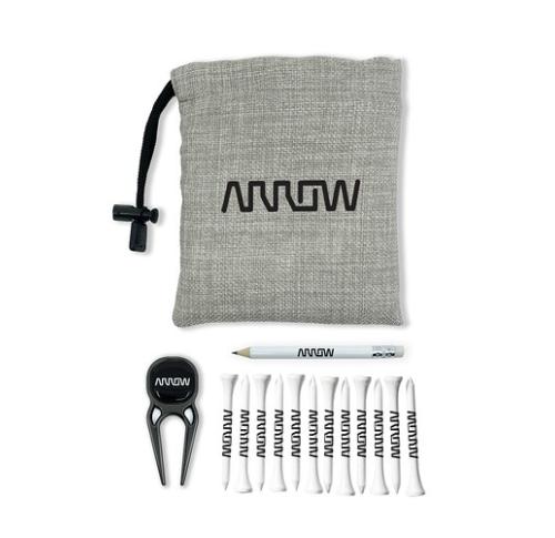 QUATRO VALUABLE POUCH GOLF SET