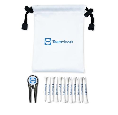 GEO POLYESTER DRAWSTRING GOLF BAG SET