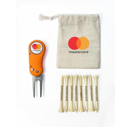 FLIX LITE MINI ORGANIC COTTON DRAWSTRING GOLF BAG SET