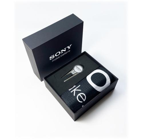 TOWEL AND GEO GOLF MINI PRESENTATION BOX