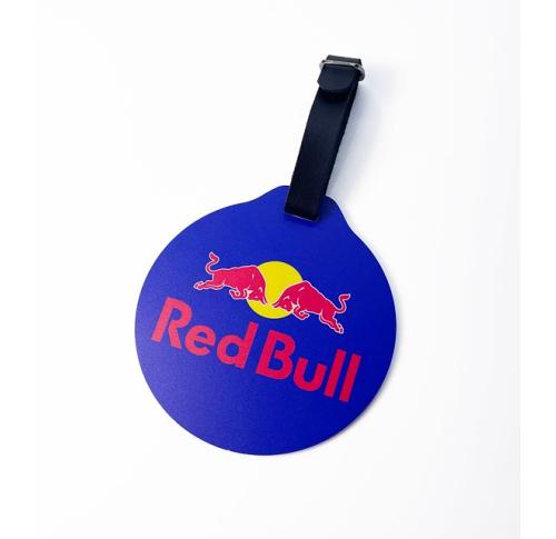 PVC WHITE ROUND GOLF BAG TAG