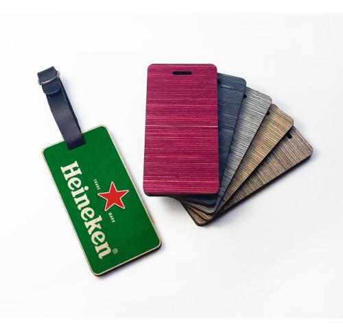 WOODEN PLY LUGGAGE TAG - DESIGN 2