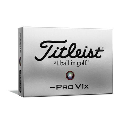 TITLEIST PRO V1X LEFT DASH PRINTED GOLF BALLS