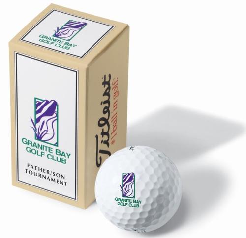 TITLEIST TRUFEEL GOLF BALLS IN 2 BALL PRINTED SLEEVE
