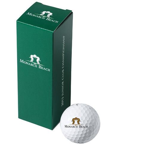 TITLEIST TOUR SOFT GOLF BALLS IN 3 BALL PRINTED SLEEVE