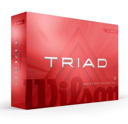 WILSON TRIAD PRINTED GOLF BALLS