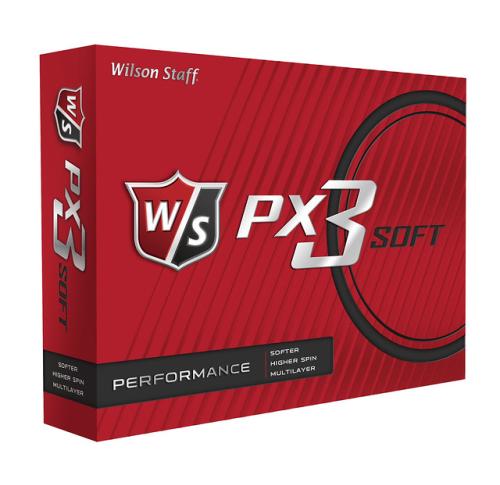 WILSON PX3 SOFT PRINTED GOLF BALLS