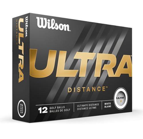 WILSON ULTRA PRINTED GOLF BALLS
