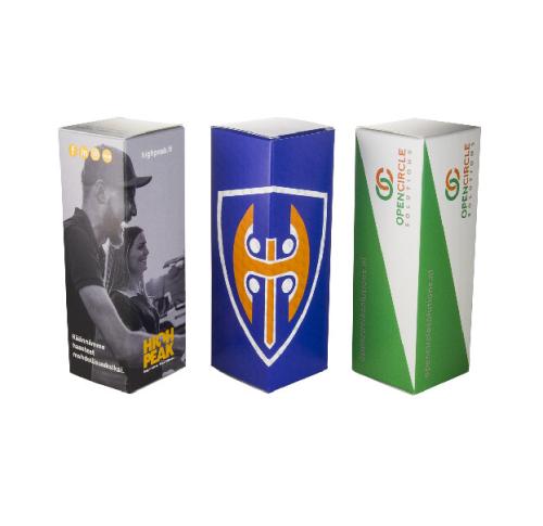 CUSTOM PRINTED 3 BALL SLEEVE WITH 3 WILSON DUO SOFT PRINTED GOLF BALLS