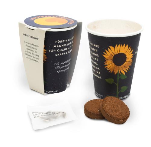 Paper Cup with Seeds