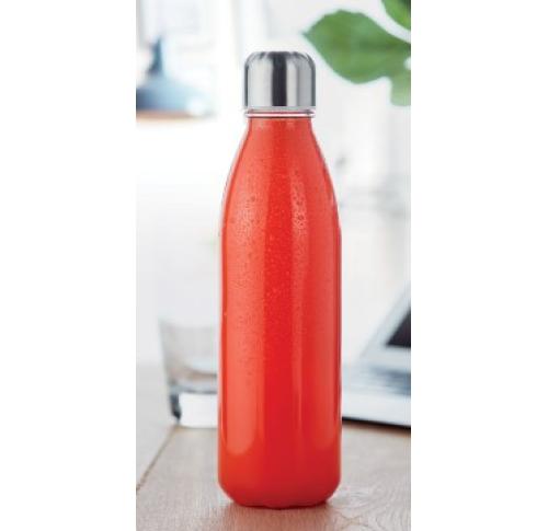 Glass Drinking Water Bottle Chilly Style 750ml Printed Logo  - 9 Colours Available