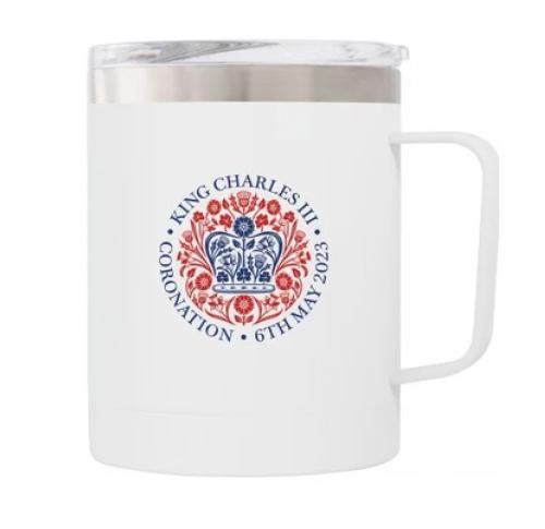 King's Coronation Camping Mug Stainless Steel