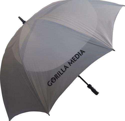 Custom Printed Double Canopy Golf Umbrellas Stormproof 130 cms
