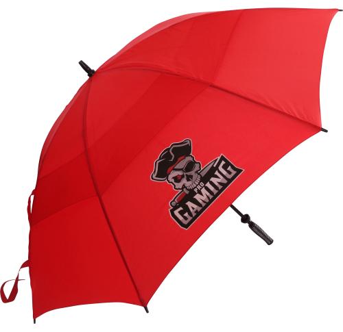 Promotional Printed Tour Golf Umbrellas Storm Proof 137 cms