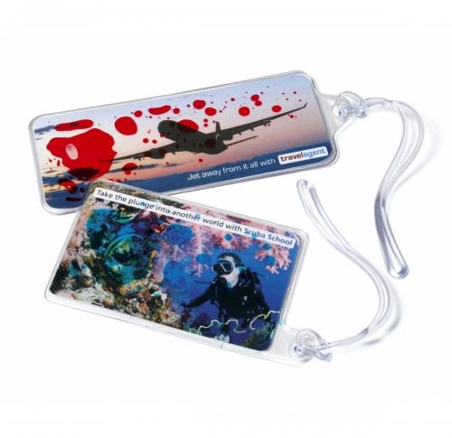 Aqua Luggage Tag                                  