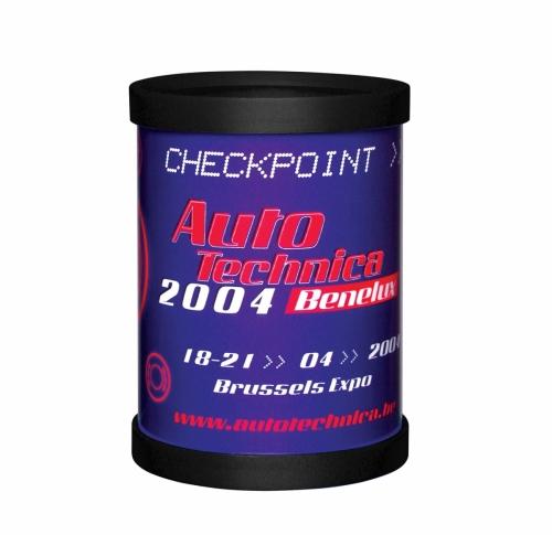 Branded Flat Packed Pen Pot                                          