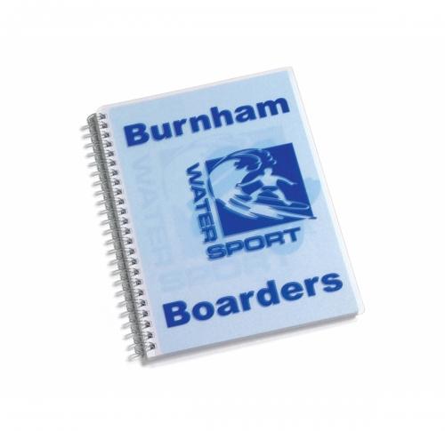 Printed Spiral Bound Notebook PVC Cover                                      