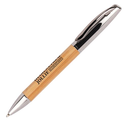 Logo Arrow Bamboo Ball Pen