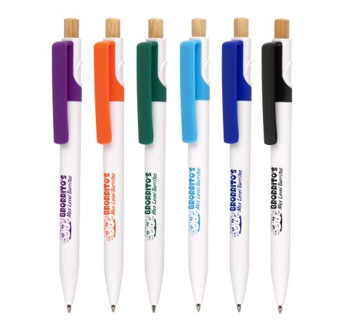 Eco Printed Wave Ball Pen