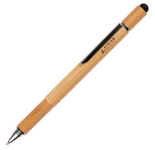 Systemo Bamboo 6 in 1 Multi Function Ball Pen