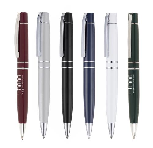 Duke Hinged Clip Ball Pen