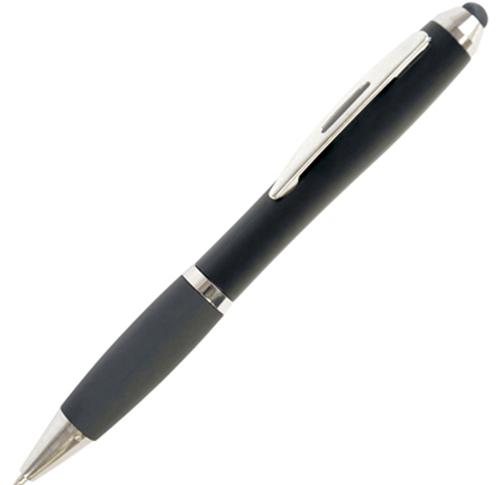 Shanghai Soft Stylus all Black Ball Pen