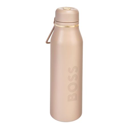 Isothermal flask Double B Nude & Gold