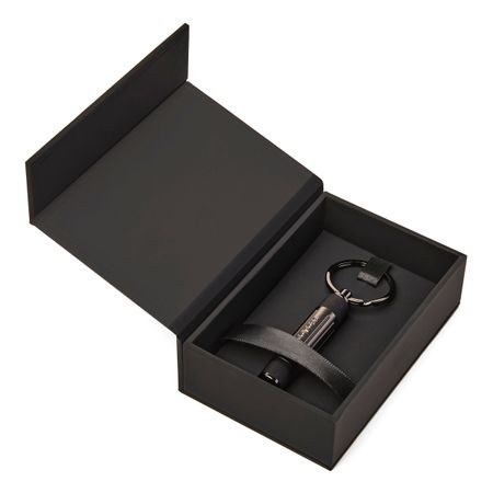 Key ring Gear Ribs Black