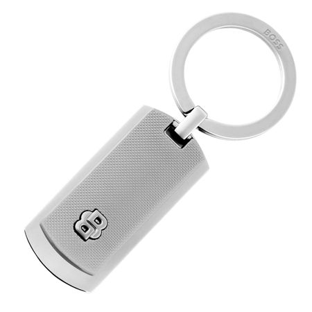 Key ring Double B Diamond Chrome