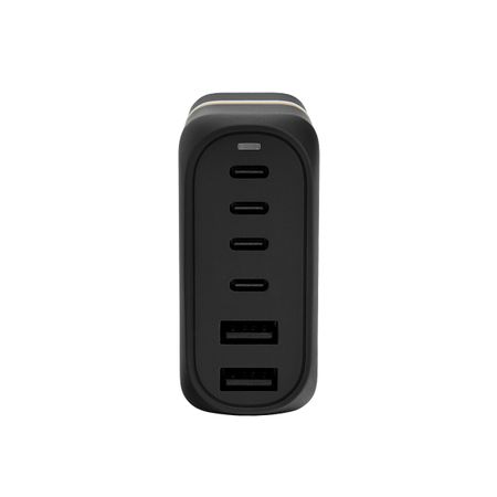 Multi plug USB Iconic Black