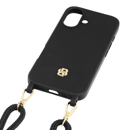 Case for iPhone 16 Double B Black & Gold