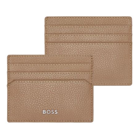 Card holder Classic Grained Camel