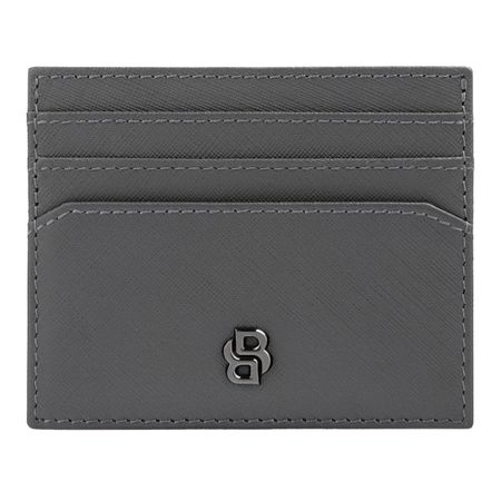 Card holder Double B Saffiano Grey