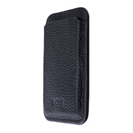 Card holder with Magnet Mobile Classic Grained Navy
