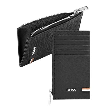 Card holder zip Iconic Black