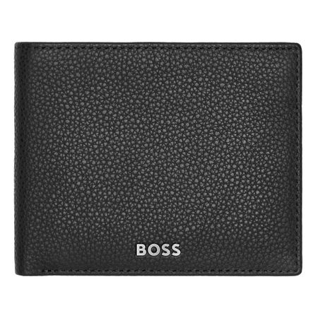 Money wallet Classic Grained Black