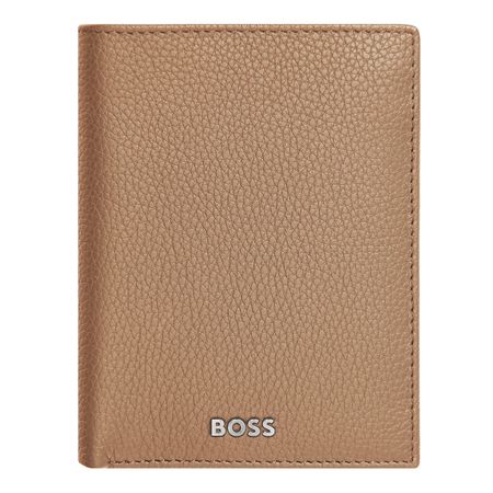 Money wallet Vertical flap Classic Grained Camel