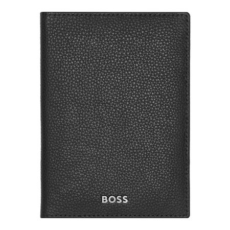 Passport holder Classic Grained Black