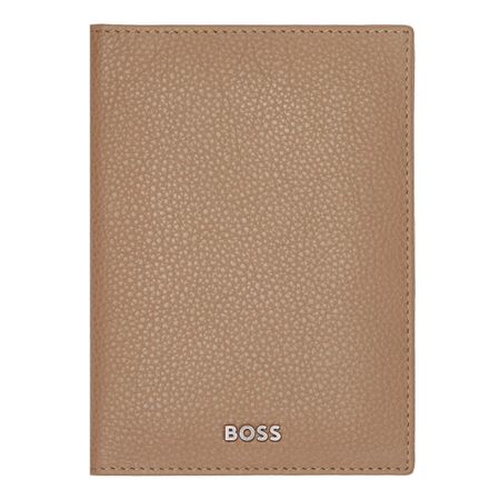 Passport holder Classic Grained Camel