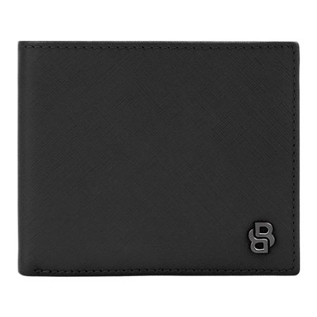 Wallet Double B Saffiano Black